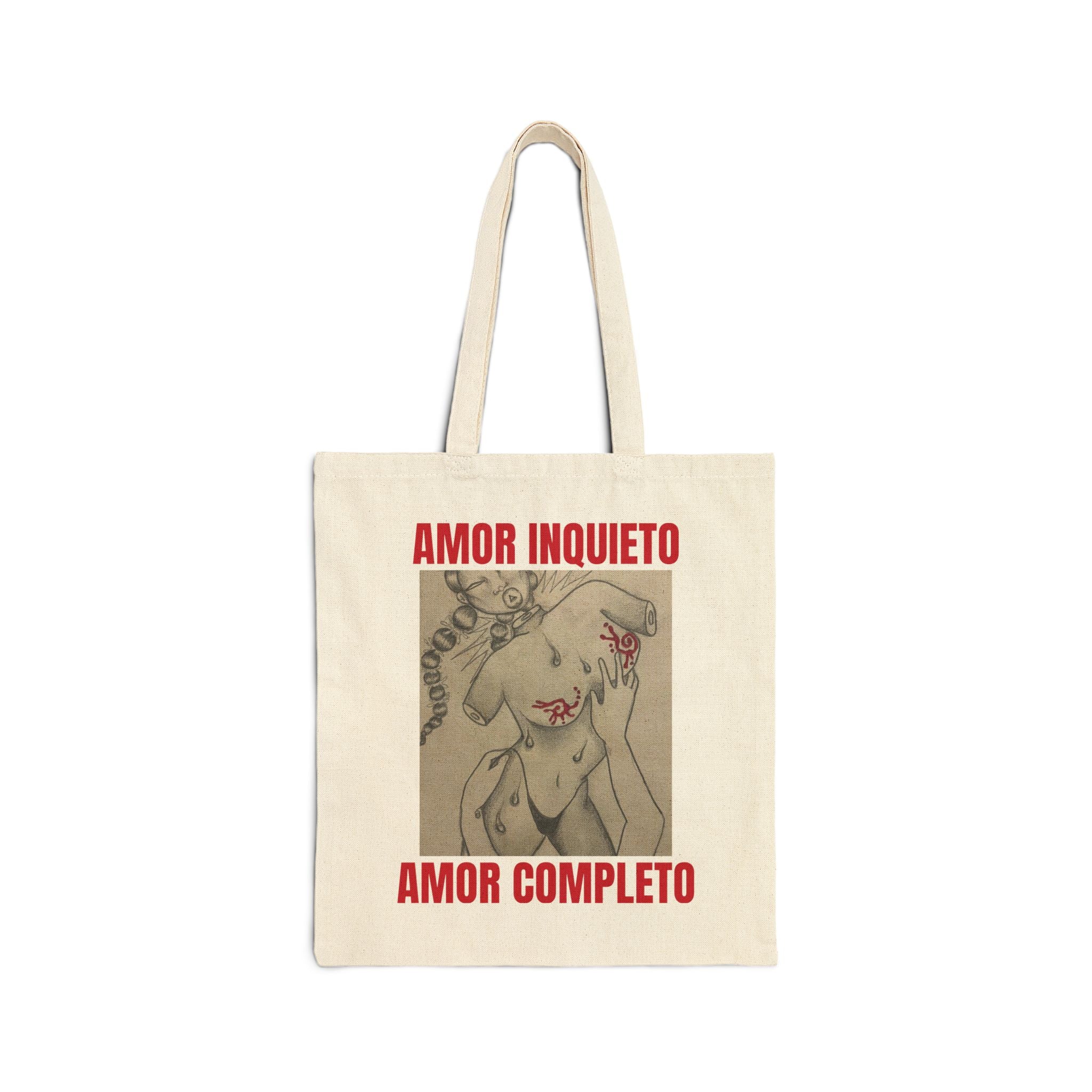 "Amor Inquieto, Amor Completo" Tote Bag