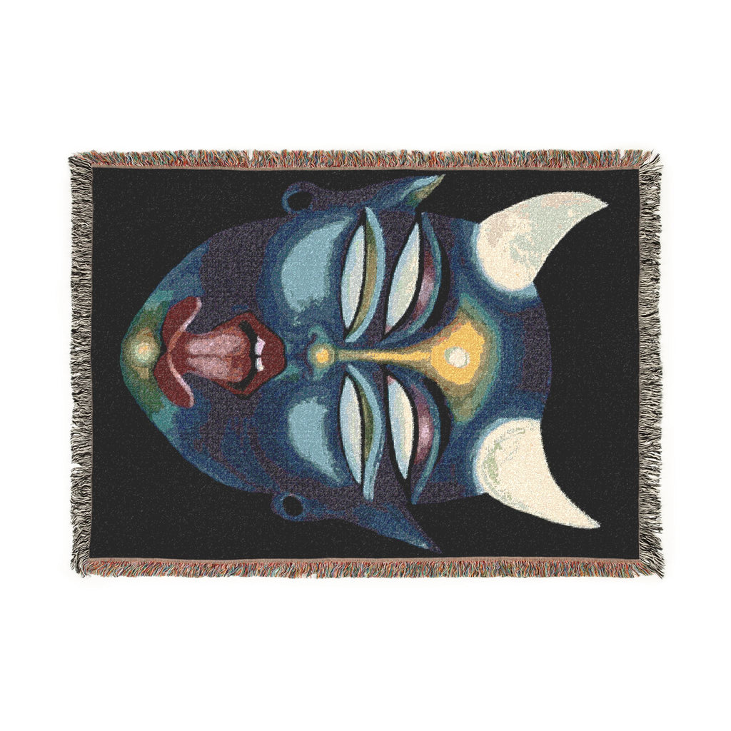 “Me Endiablas” Woven Blanket