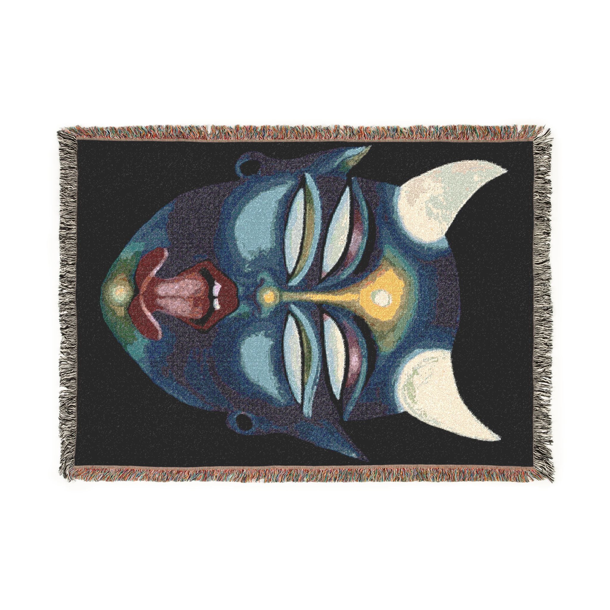 “Me Endiablas” Woven Blanket