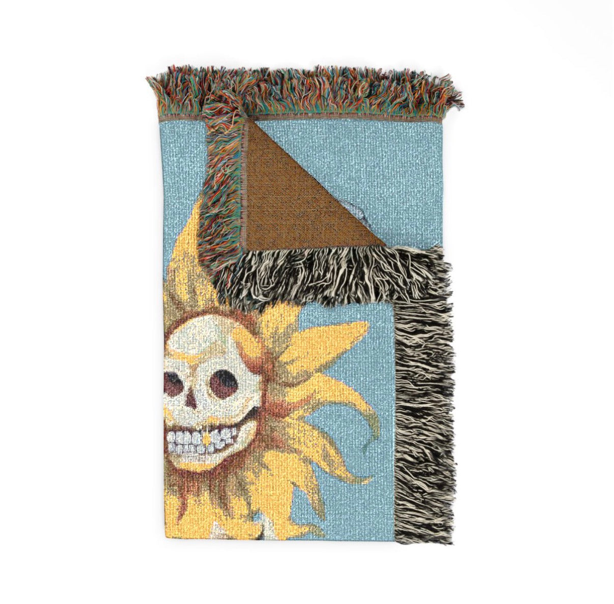 “Sunflower Boyfriend” Woven Blanket