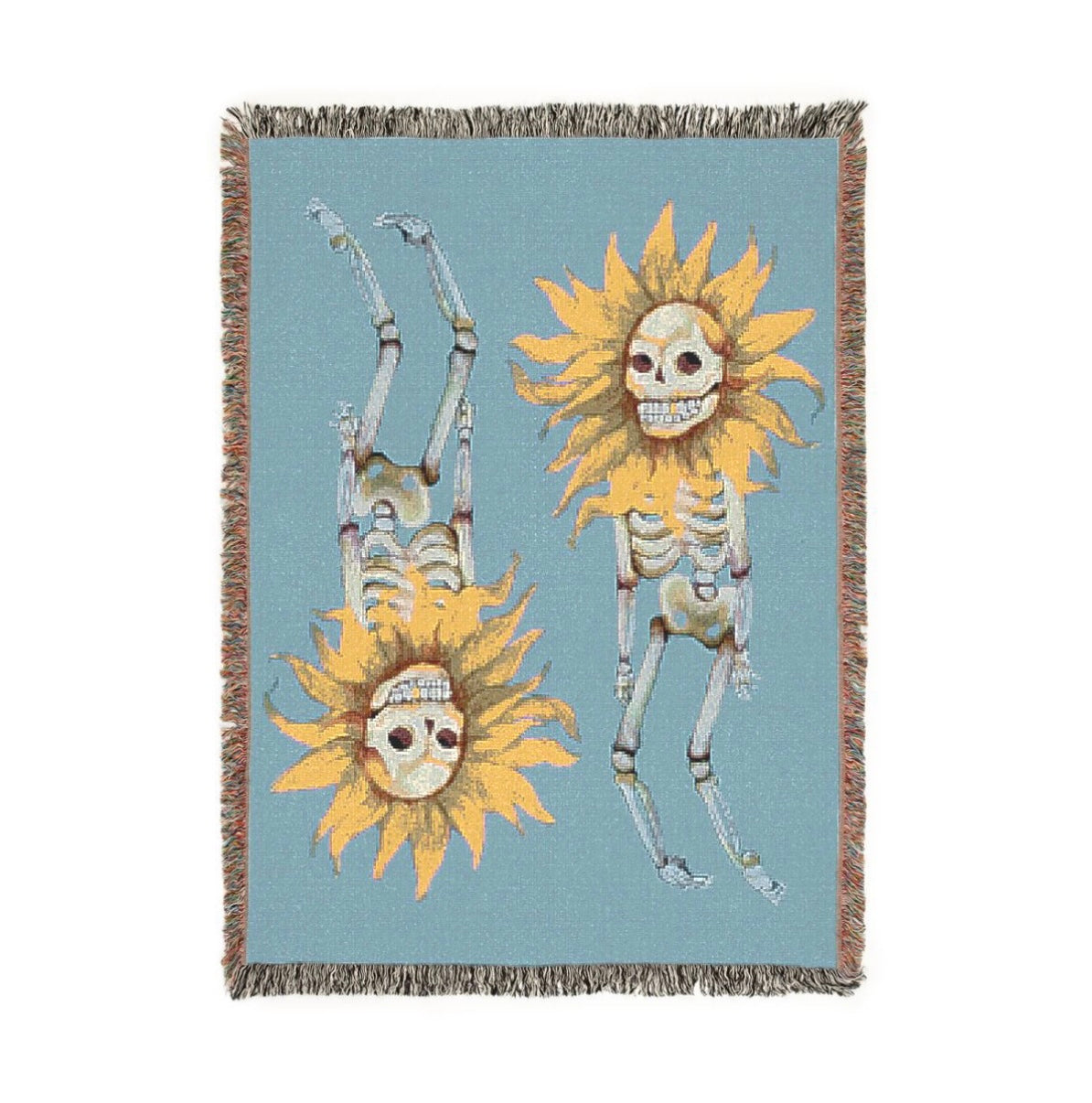 “Sunflower Boyfriend” Woven Blanket